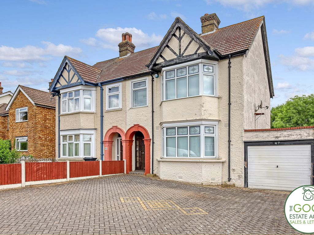 3 bed semi-detached house for sale in Fairview Road, Chigwell IG7, £750,000