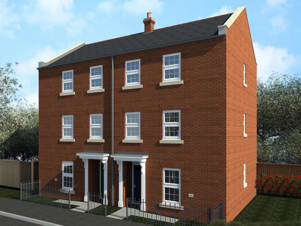 New home, 3 bed semi-detached house for sale in Circus Approach, Spalding PE11, £239,995