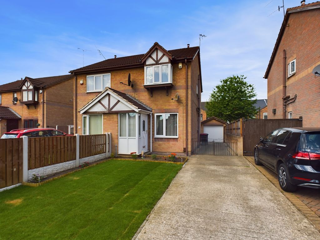 2 bed semi-detached house for sale in Bear Tree Road, Parkgate, Rotherham S62, £150,000