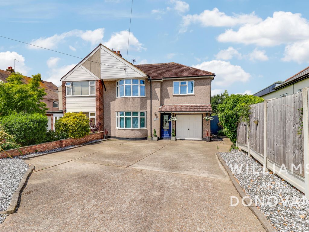 5 bed semi-detached house for sale in Kents Hill Road, Benfleet SS7, £550,000