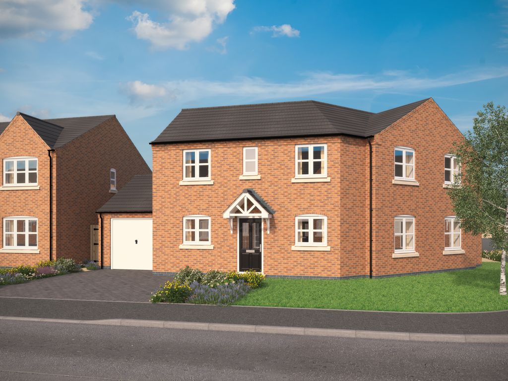 New home, 3 bed semi-detached house for sale in Reddie Close, Rocester, Uttoxeter, Staffordshire ST14, £252,950
