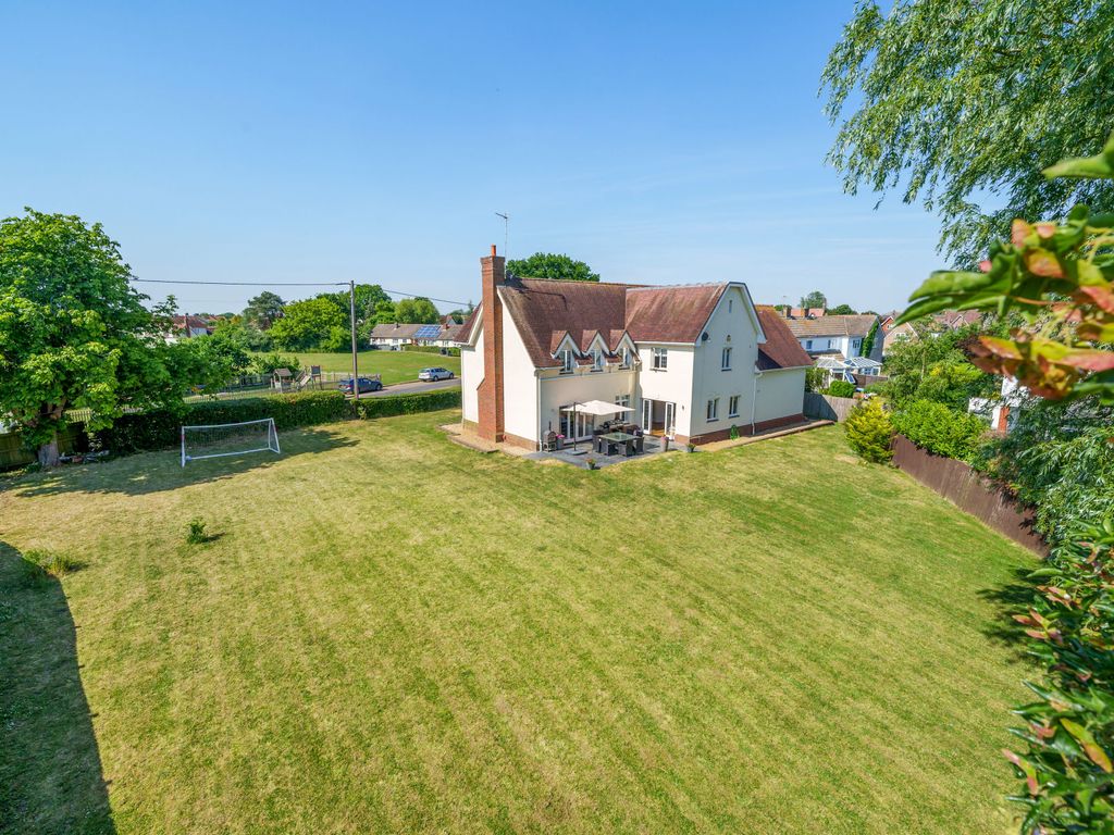5 bed detached house for sale in Bannister Green, Felsted CM6, £1,250,000