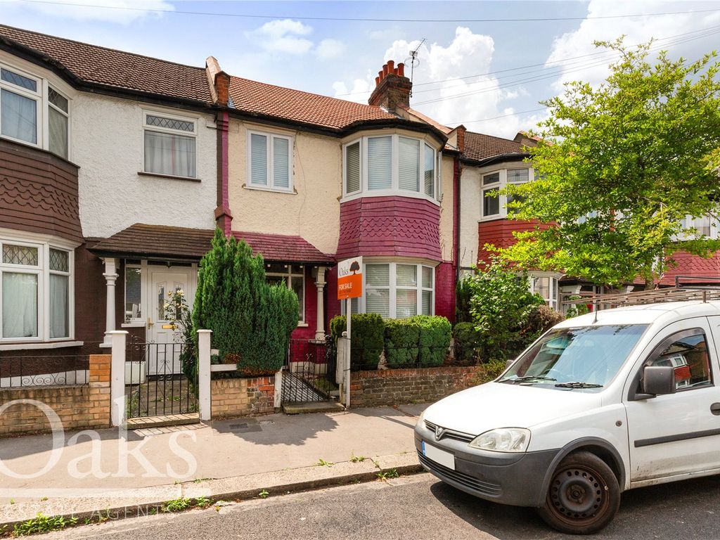 3 bed terraced house for sale in Dalmeny Avenue, London SW16, £450,000