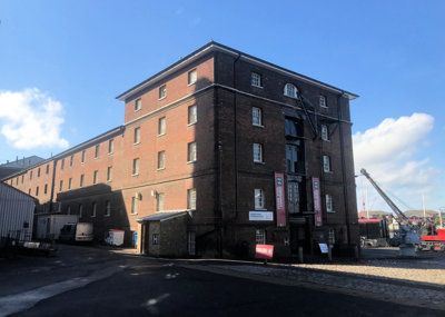 Office to let in Second Floor South, Fitted Rigging House, Main Gate Road, The Historic Dockyard, Chatham, Kent ME4, £87,372 pa