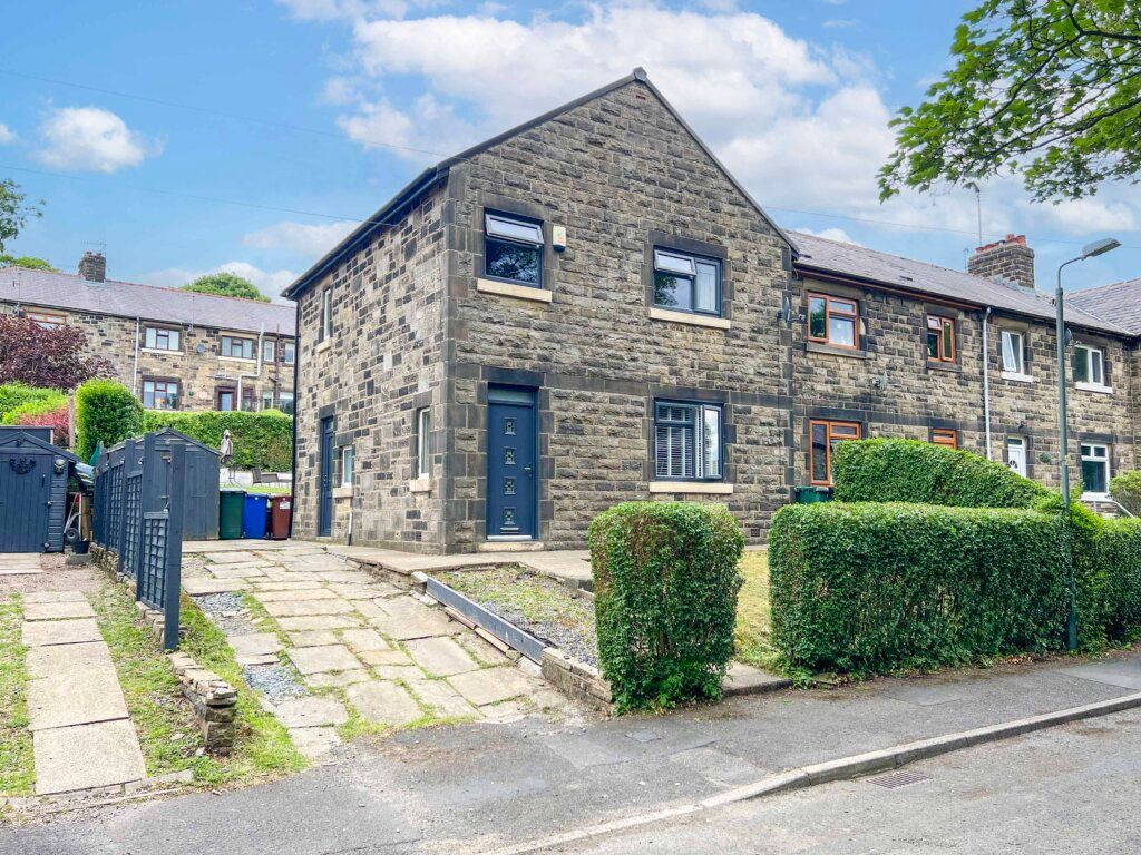 3 bed semi-detached house for sale in Western Road, Stacksteads, Bacup OL13, £200,000