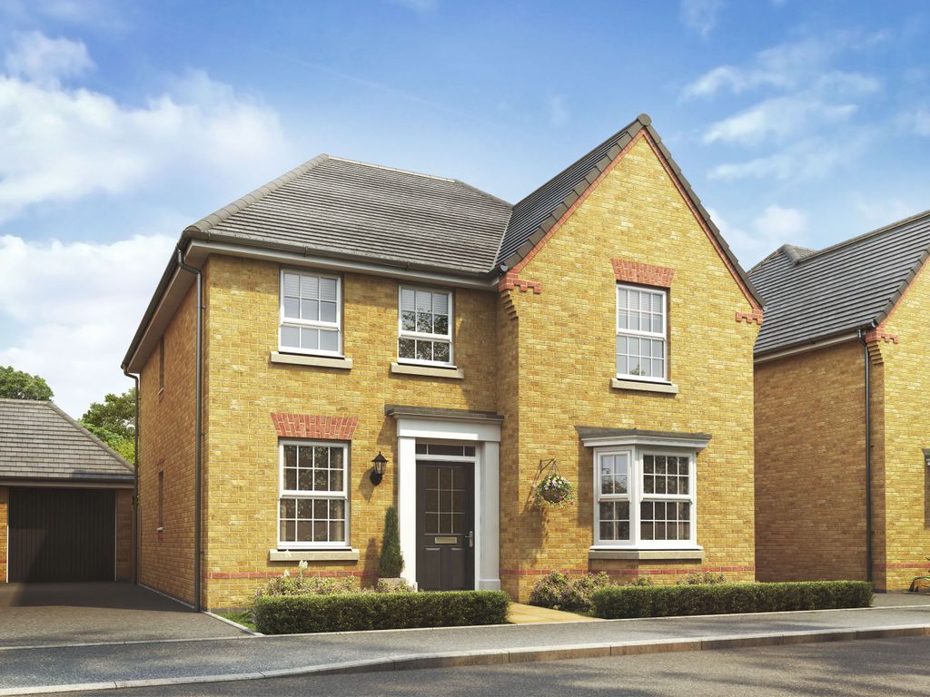 New home, 4 bed detached house for sale in "Holden" at Blandford Way, Market Drayton TF9, £445,000