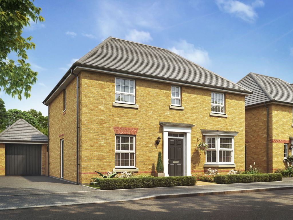 New home, 4 bed detached house for sale in Clockmakers, Tilstock Road, Whitchurch SY13, £435,000