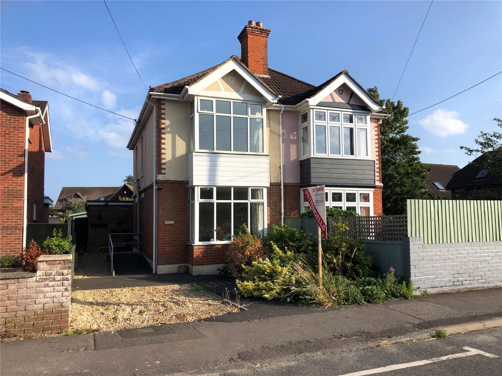 3 bed semi-detached house for sale in Christchurch Road, New Milton, Hampshire BH25, £375,000
