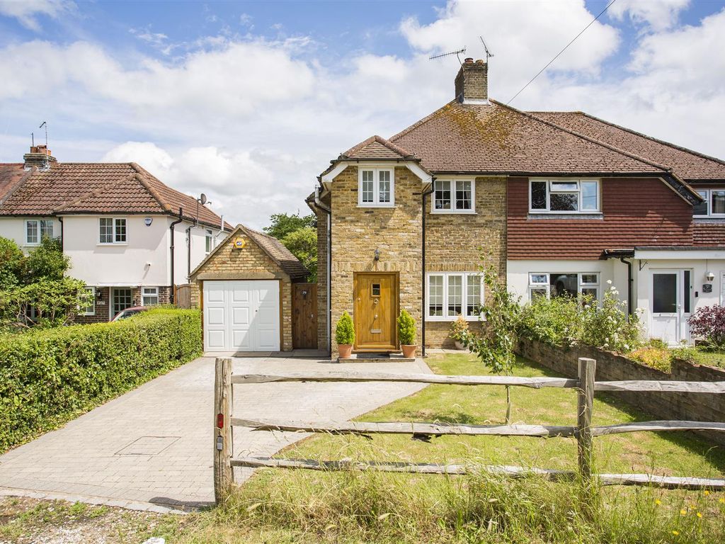 2 bed semi-detached house for sale in Broughton Road, Otford, Sevenoaks TN14, £650,000