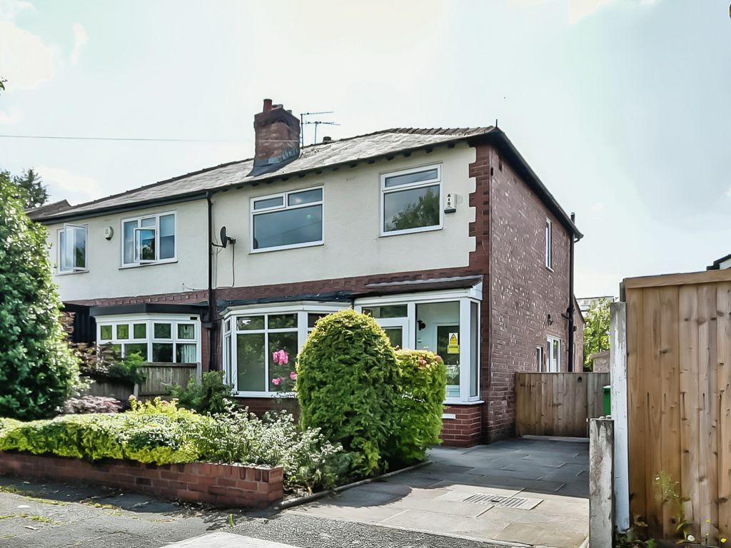 3 bed semi-detached house for sale in Chatburn Road, Manchester, Greater Manchester M21, £425,000