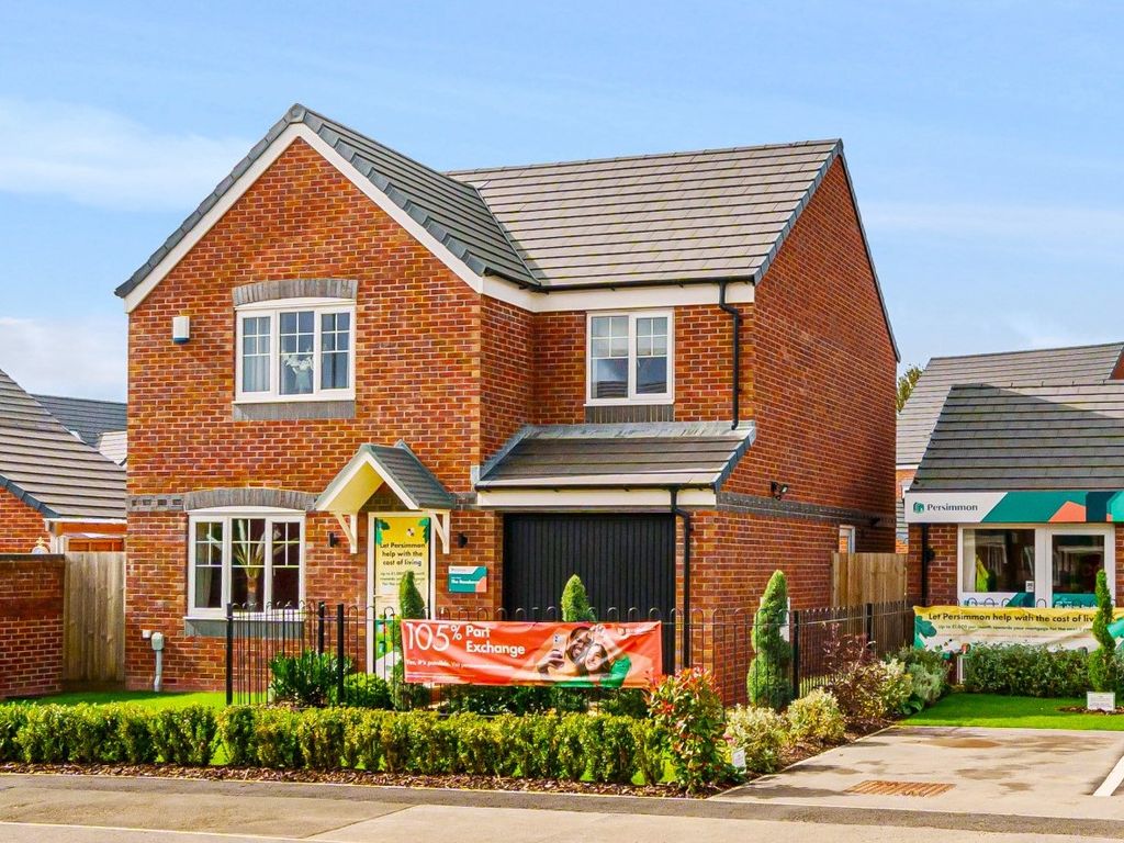 New home, 4 bed detached house for sale in "The Roseberry" at Proctor Avenue, Lawley, Telford TF4, £324,950