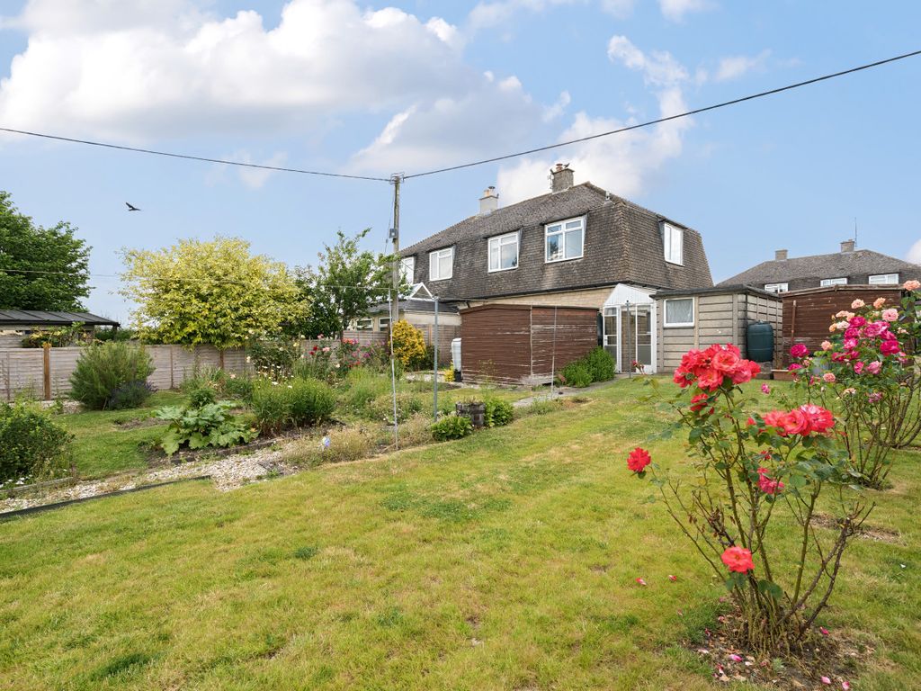3 bed semi-detached house for sale in Tuners Lane, Crudwell, Malmesbury SN16, £375,000