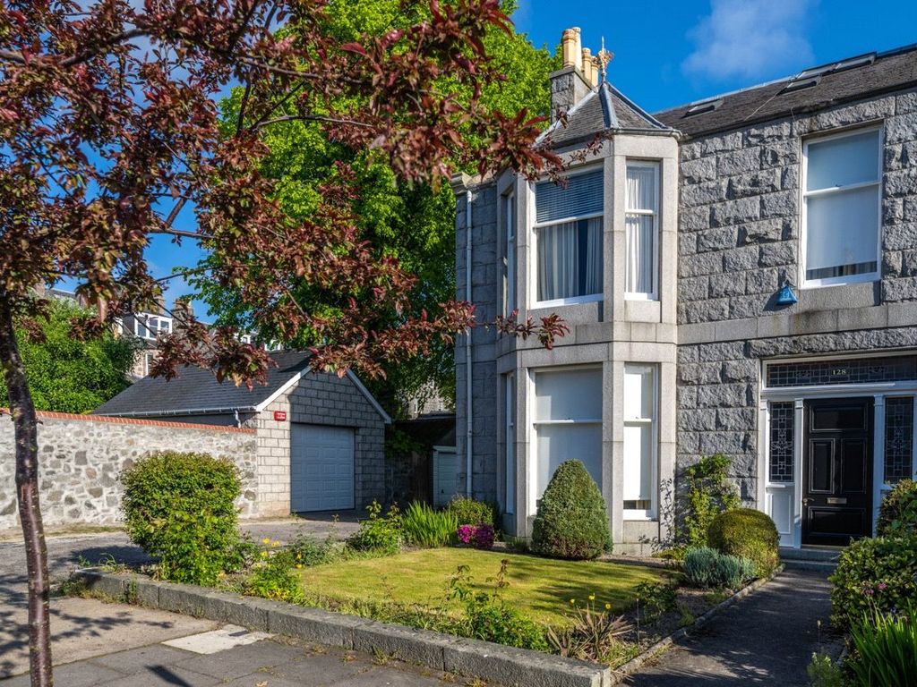 5 bed semi-detached house for sale in 128 Desswood Place, Aberdeen AB15, £435,000