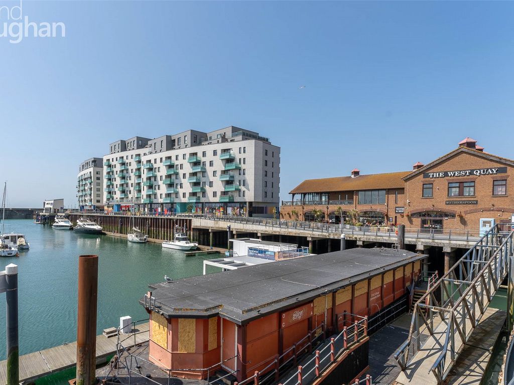 2 bed flat to rent in The Boardwalk, Brighton Marina Village, Brighton, East Sussex BN2, £2,525 pcm