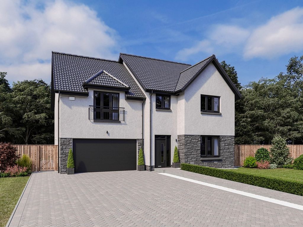 New home, 5 bed detached house for sale in "Garvie" At Houston Road, Houston, Johnstone PA6, £578,995