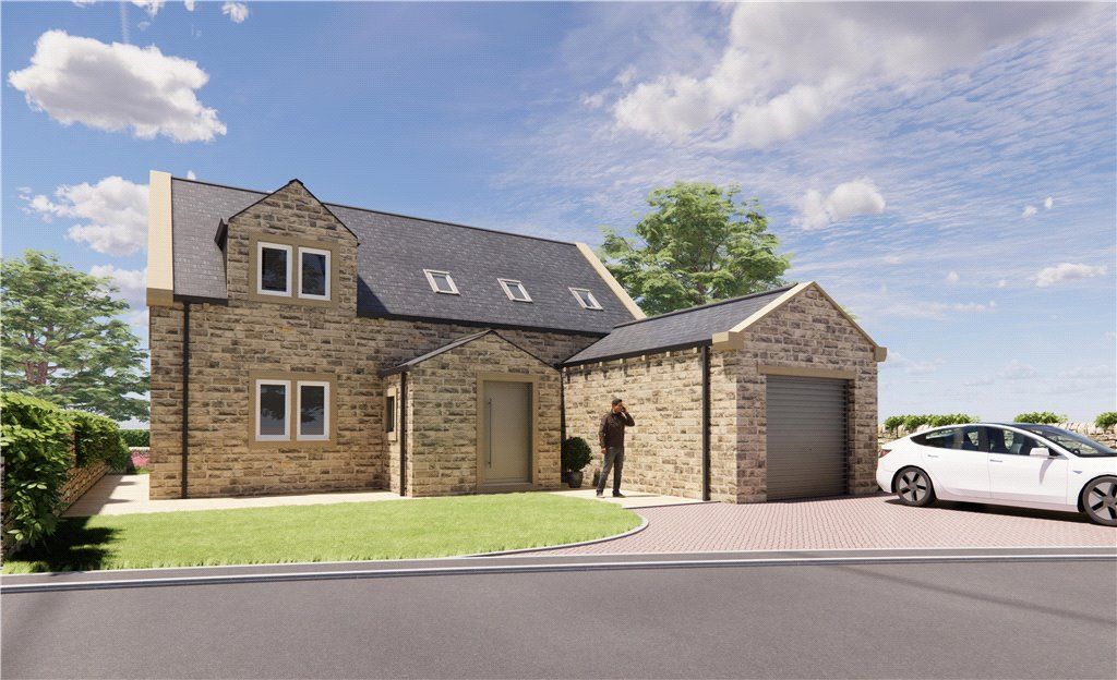 New home, 4 bed detached house for sale in Plot 6, Brow Top, Cononley Road, Glusburn, North Yorkshire BD20, £650,000