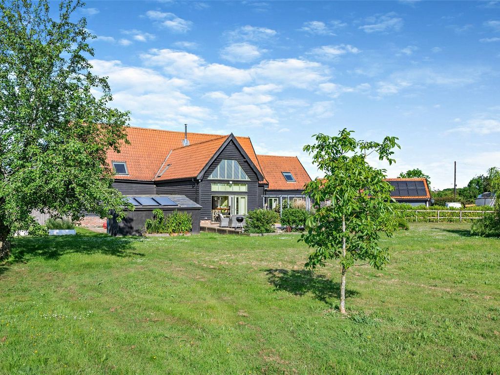5 bed detached house for sale in Malthouse Lane, Gissing, Diss, Norfolk IP22, £975,000