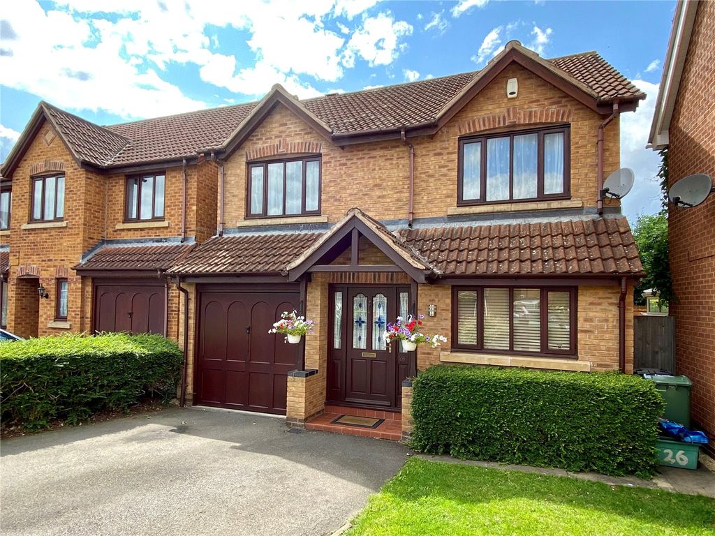 4 bed detached house for sale in The Larches, Abbeymead, Gloucester, Gloucestershire GL4, £350,000