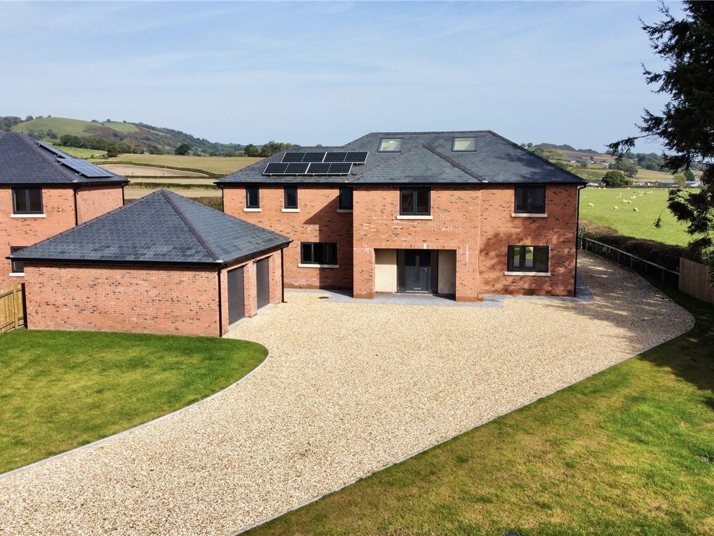 New home, 5 bed detached house for sale in Plot 6 Cae Garreg, Trefeglwys, Caersws, Powys SY17, £795,000