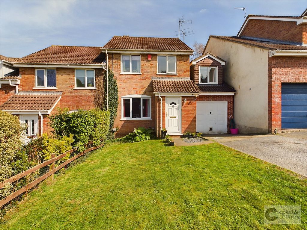 4 bed semi-detached house for sale in Coniston Road, Ogwell, Newton Abbot TQ12, £320,000