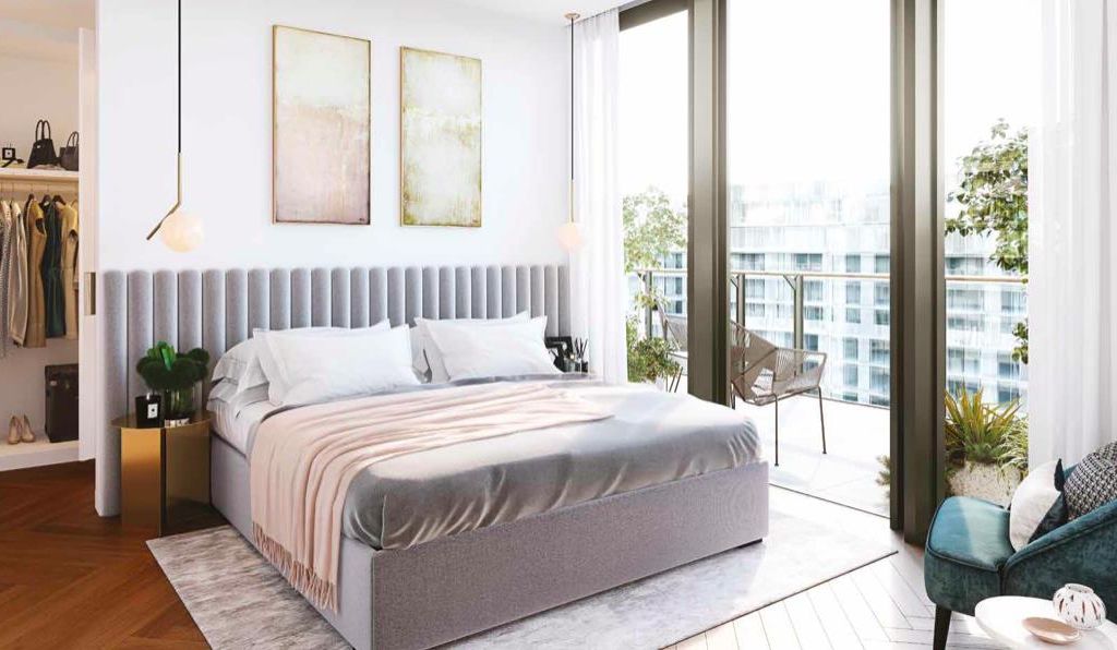 1 bed flat for sale in 188 Kirtling Street, Nine Elms, London SW8, £799,000