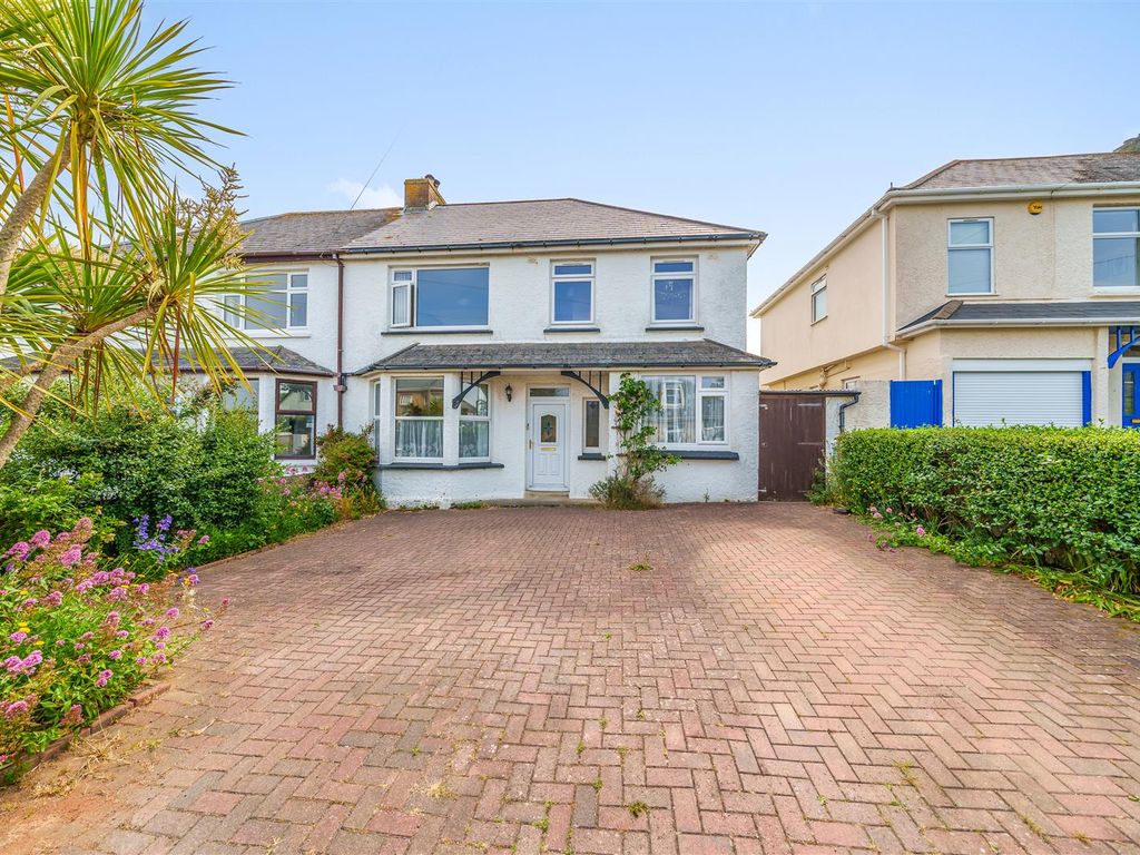 5 bed semi-detached house for sale in Arundel Way, Newquay TR7, £535,000
