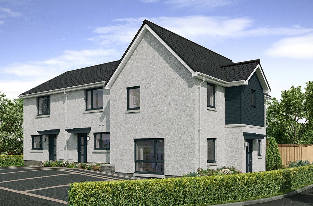 New home, 2 bed terraced house for sale in Waterworks Way, Glenrothes KY7, £169,995