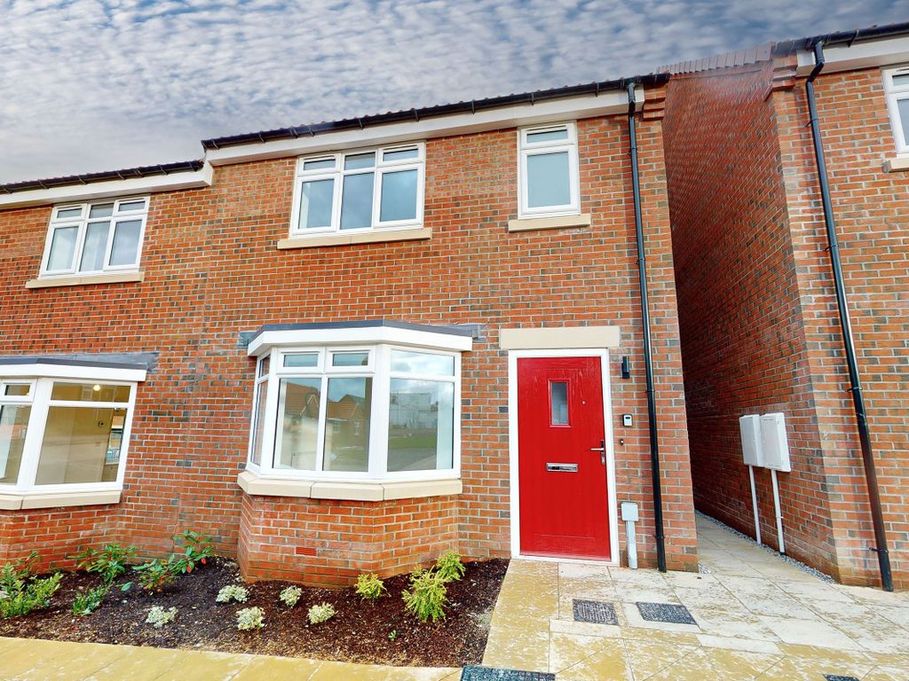 New home, 3 bed semi-detached house for sale in Driffield Road, Kilham, Driffield YO25, £117,500