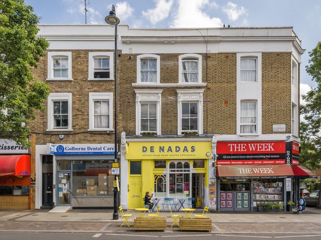 1 bed flat for sale in Golborne Road, London W10, £475,000