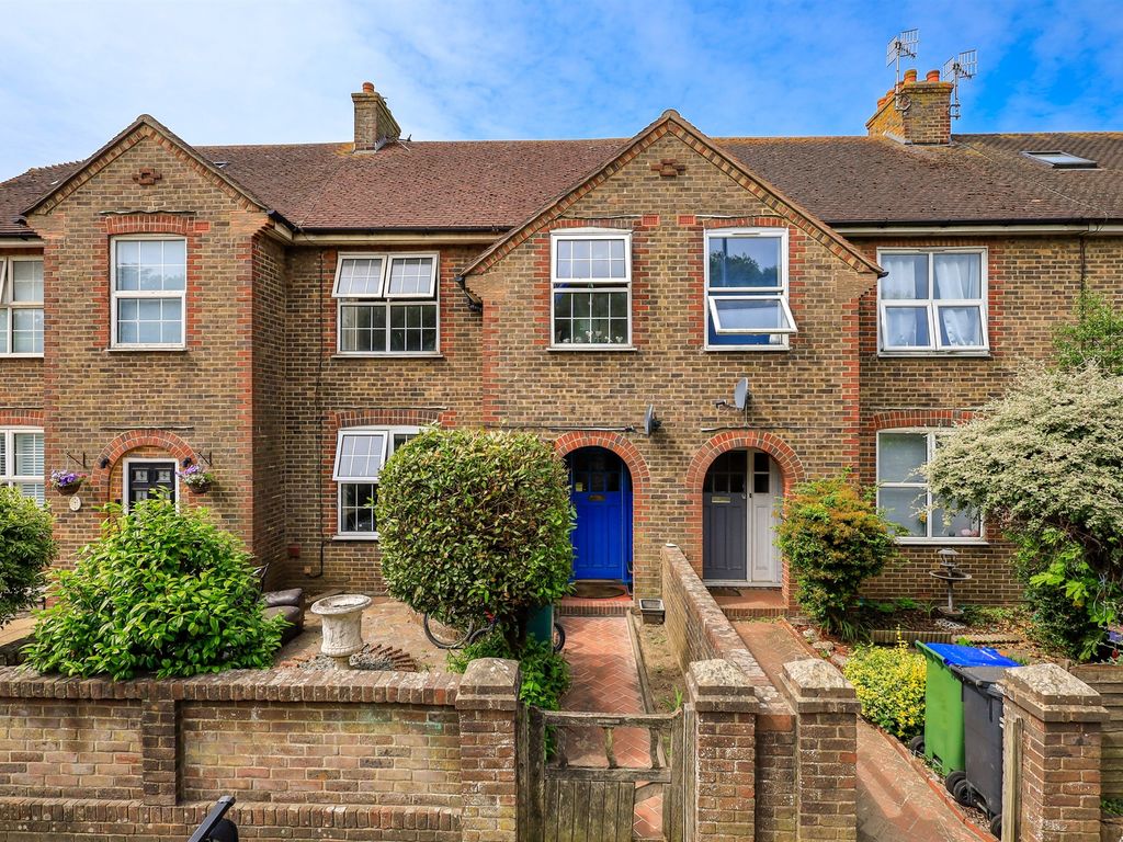 3 bed terraced house for sale in Eastbourne Terrace, Eastbourne Road, Seaford BN25, £350,000