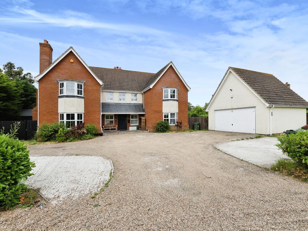 7 bed detached house for sale in St. Peter's Court, Bradwell-On-Sea, Southminster, Essex CM0, £800,000