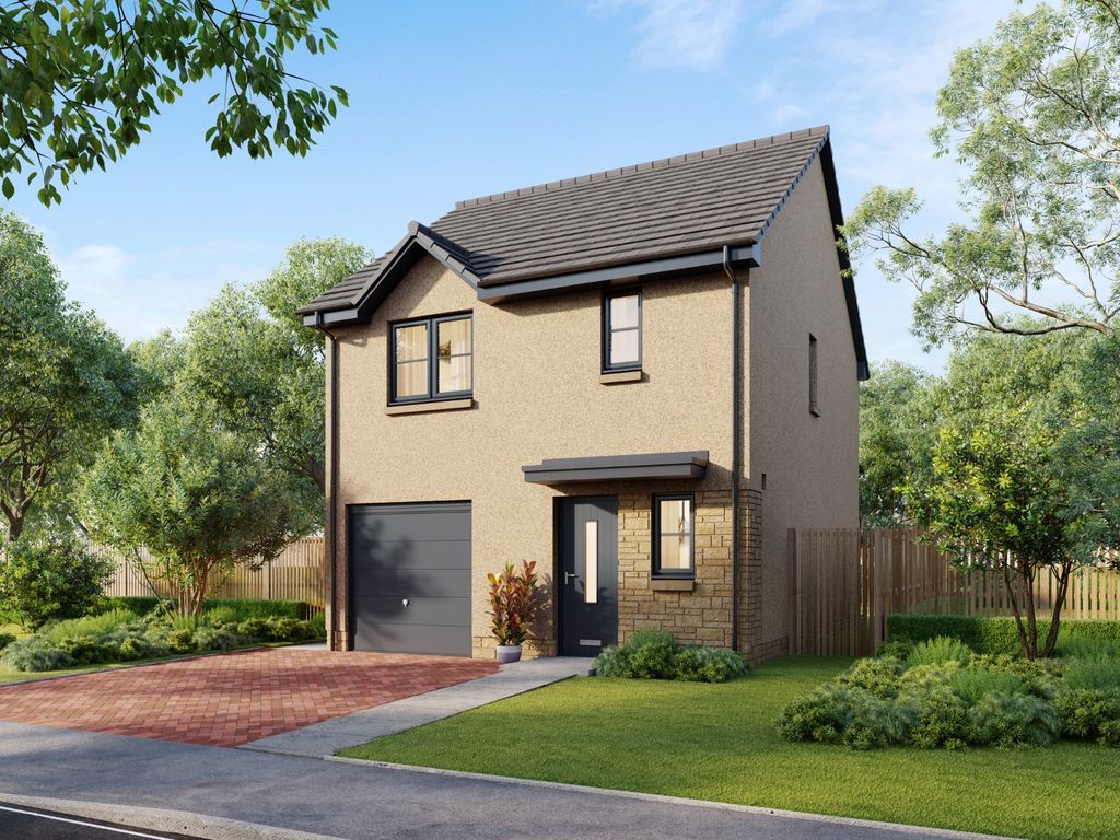 New home, 3 bed detached house for sale in Garvin, Plean, Stirling FK7, £229,500