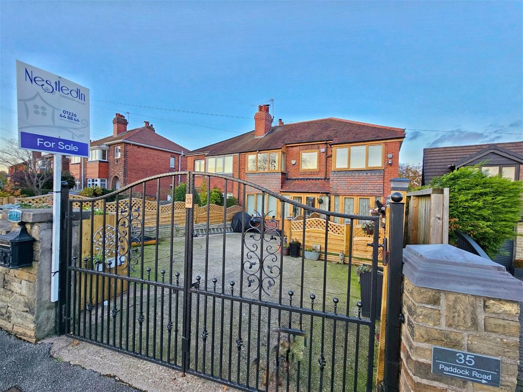 4 bed semi-detached house for sale in Paddock Road, Staincross, Barnsley S75, £350,000