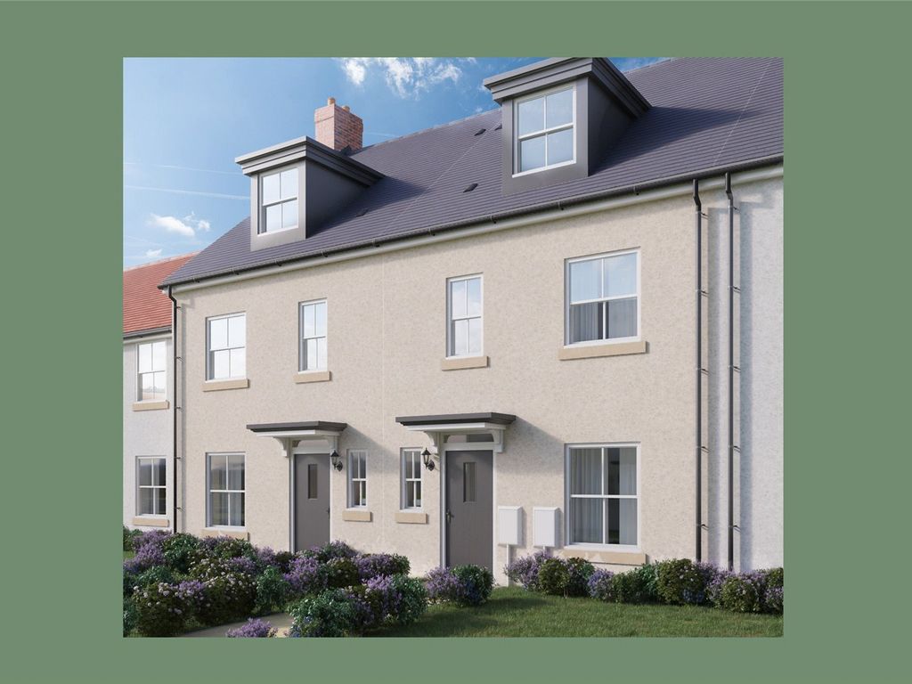 New home, 4 bed terraced house for sale in The Wiston At Elderwood Parc, Portskewett, Caldicot NP26, £337,500