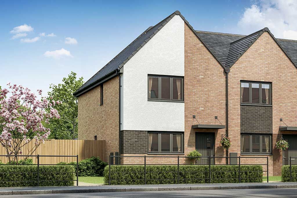 New home, 3 bed property for sale in "The Howard" at Bath Lane, Stockton-On-Tees TS18, £139,995