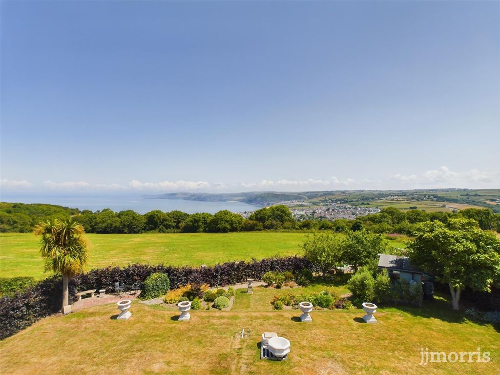 4 bed detached house for sale in Hilltop Way, Parcllyn, Nr Aberporth SA43, £595,000