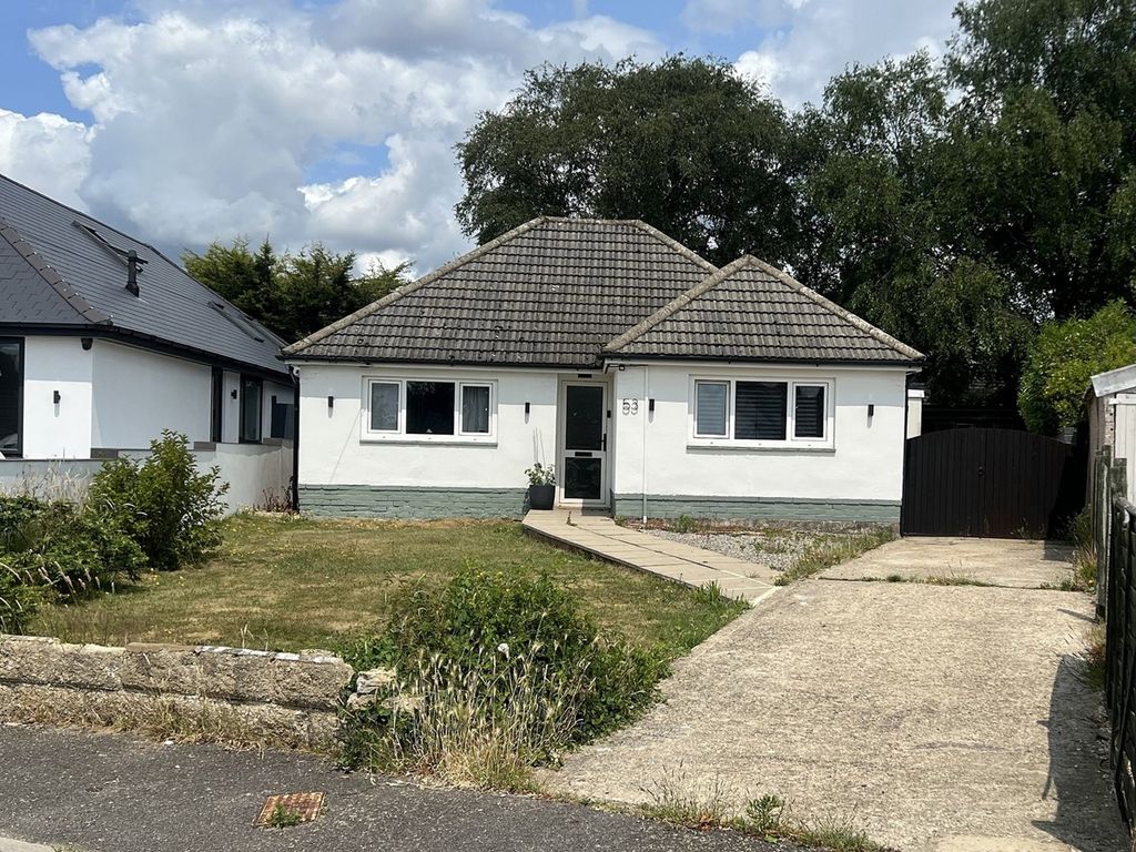 3 bed detached bungalow for sale in Borley Road, Creekmoor, Poole BH17, £360,000