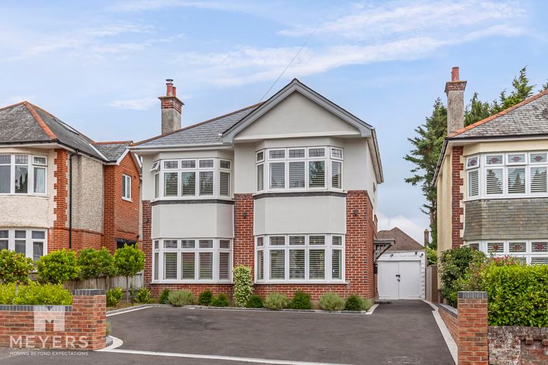 4 bed detached house for sale in Meon Road, Bournemouth BH7, £725,000