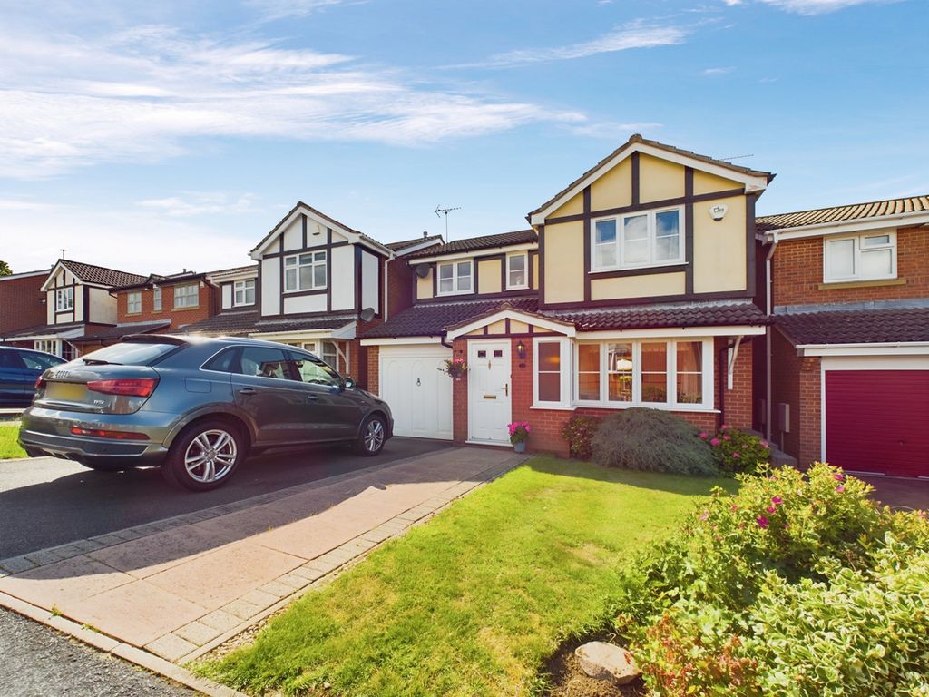 4 bed detached house for sale in Wright Lane, Oadby LE2, £425,000