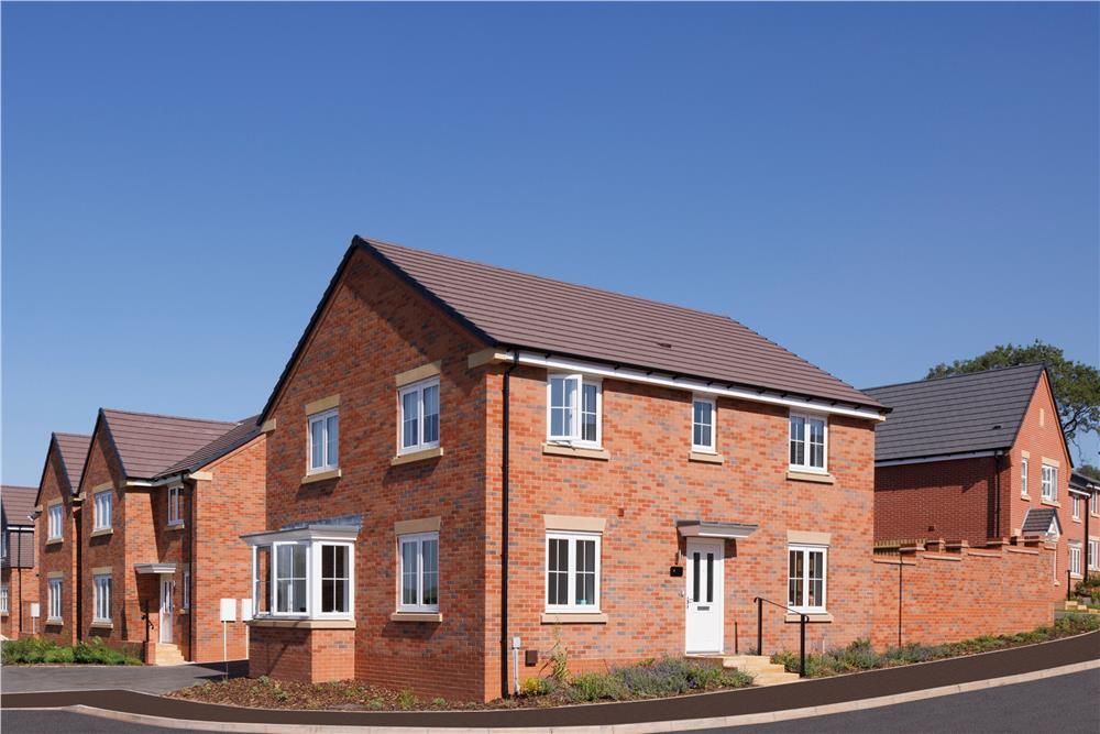 New home, 4 bed detached house for sale in "Baywood" at Redhill, Telford TF2, £400,000