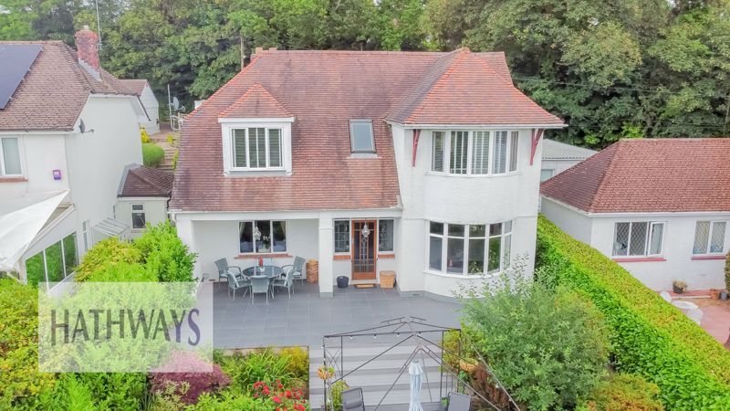 4 bed detached house for sale in Crown Road, Llanfrechfa, Cwmbran NP44, £650,000