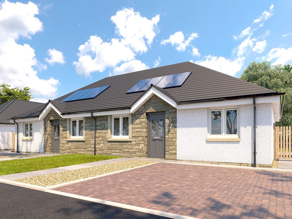 New home, 2 bed semi-detached bungalow for sale in Plot 3 Maple, Glenallan Grove, Coylton, Ayr KA6, £220,000