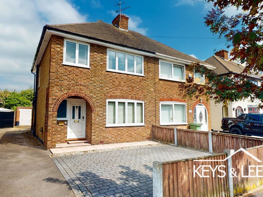 3 bed semi-detached house for sale in Carter Drive, Collier Row, Romford RM5, £425,000