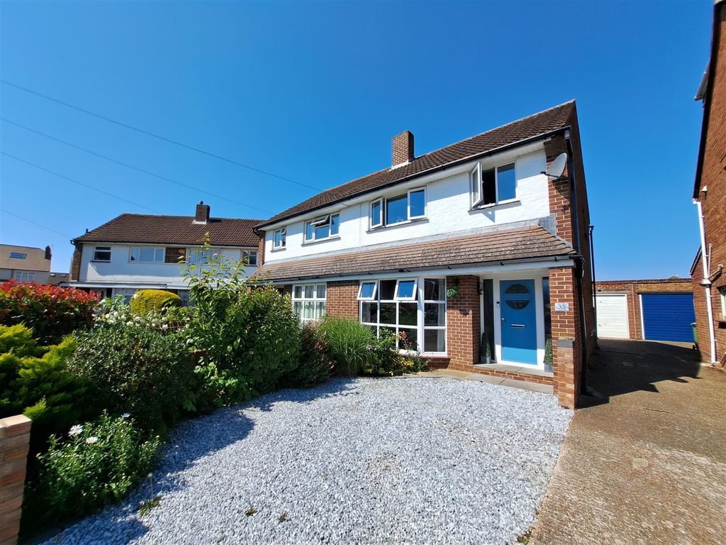 3 bed semi-detached house for sale in Southbourne Avenue, Drayton, Portsmouth PO6, £350,000