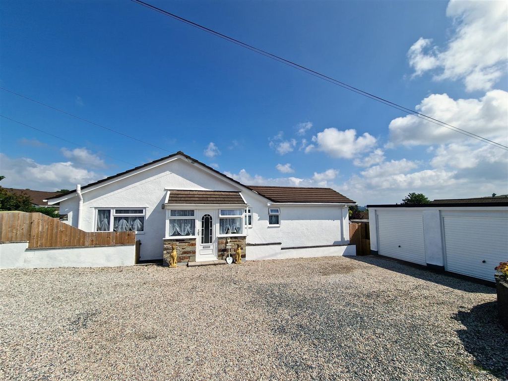 3 bed detached bungalow for sale in Tiny Meadows, South Petherwin, Launceston PL15, £355,000