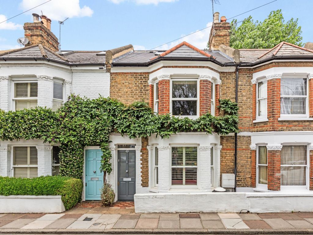 3 bed terraced house for sale in Cleveland Road, Barnes SW13, £1,100,000