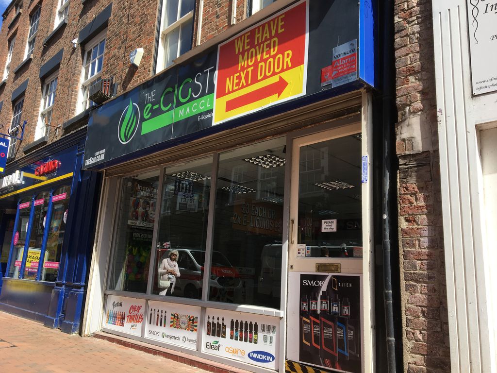 Retail premises to let in Chestergate, Macclesfield SK11, £20,000 pa