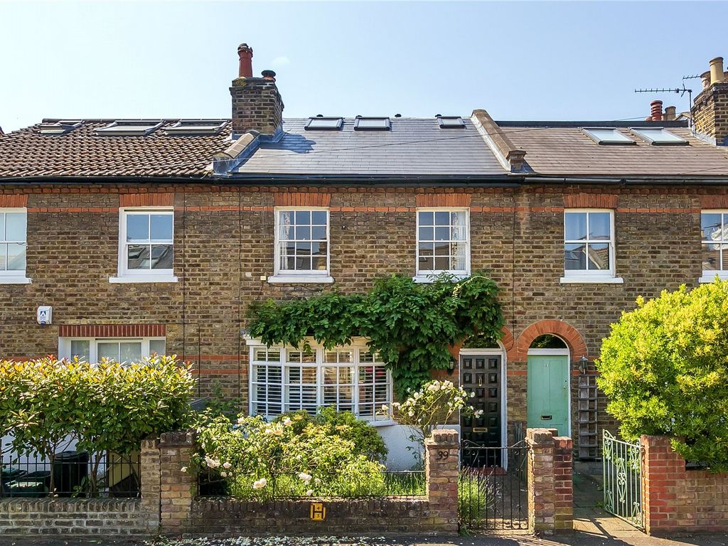 3 bed terraced house for sale in Alexandra Road, Kew, Surrey TW9, £1,095,000