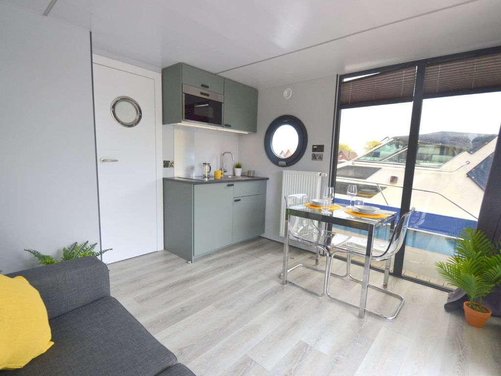 New home, 2 bed houseboat for sale in Mill Road, Buckden, St. Neots PE19, £155,000