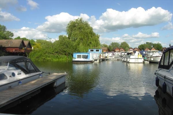 New home, 2 bed houseboat for sale in Mill Road, Buckden, St. Neots PE19, £155,000